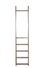 Load image into Gallery viewer, 72&quot; Tall Bathroom Ladder with Glass Mirror
