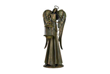 Load image into Gallery viewer, Iron Crushed Angel with Lantern
