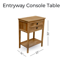 Load image into Gallery viewer, 30&#39;&#39; Tall Entryway Table with Drawer
