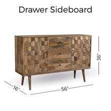 Load image into Gallery viewer, 56&#39;&#39; 2 Drawer Sideboard
