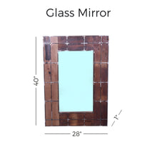 Load image into Gallery viewer, 40&quot; Tall Glass Mirror

