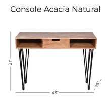 Load image into Gallery viewer, 43&quot; Long Prism Console Table
