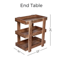 Load image into Gallery viewer, 24&quot; End/ Side Table
