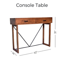 Load image into Gallery viewer, 42&quot; Long V Console Table
