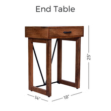 Load image into Gallery viewer, 25&quot; Tall End/ Side Table
