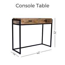 Load image into Gallery viewer, 42&quot; Long D Console Bundle with End Table - Set of 2
