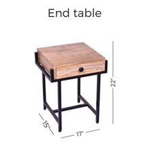 Load image into Gallery viewer, 22&quot; End/ Side Table
