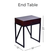 Load image into Gallery viewer, 23&quot; End/ Side Table
