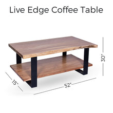 Load image into Gallery viewer, 42&#39;&#39; Live Edge Coffee Table
