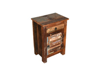 Load image into Gallery viewer, 25&#39;&#39; Tall Recycled End/ Side Table
