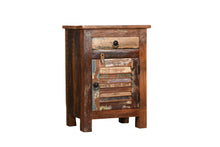 Load image into Gallery viewer, 25&#39;&#39; Tall Recycled End/ Side Table
