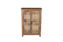 Load image into Gallery viewer, 44&quot; Tall Hand Carved 2 Door Cabinet

