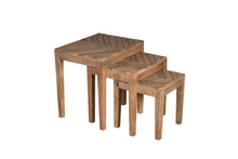 Load image into Gallery viewer, 20&quot; Long Nest of Stool Bundle - Set of 3
