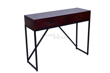 Load image into Gallery viewer, 42&quot; Long Inverted V Console Bundle with an End Table - Set of 2
