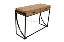 Load image into Gallery viewer, 42&quot; Long Half C Console Bundle with an End Table - Set of 2
