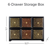 Load image into Gallery viewer, 6-Drawer Storage Box
