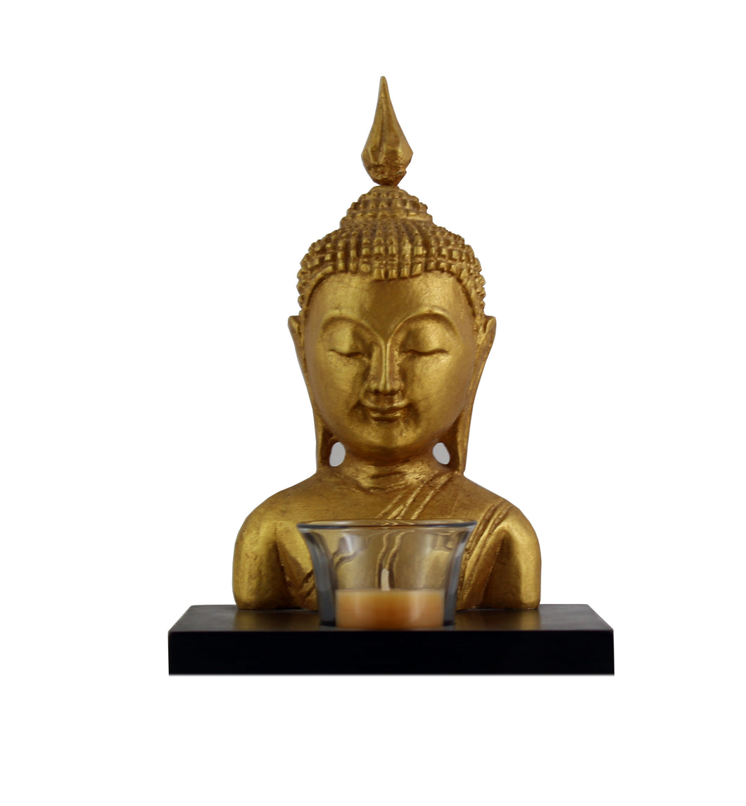 Buddha Statue Tea light Candle Holder