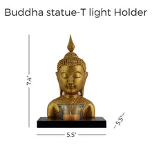 Load image into Gallery viewer, Buddha Statue Tea light Candle Holder
