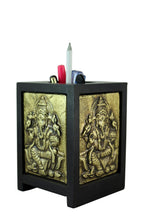 Load image into Gallery viewer, 4-Sided Ganesha Pen Holder
