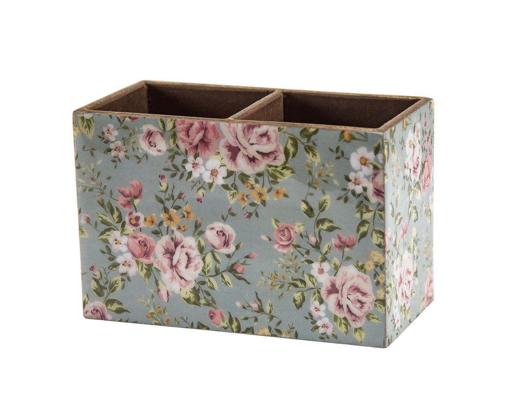 Floral Design Cutlery Holder