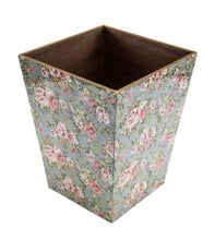 Load image into Gallery viewer, Floral Design Dustbin
